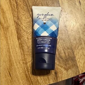 Bath & Body Works Blue Gingham Body Cream